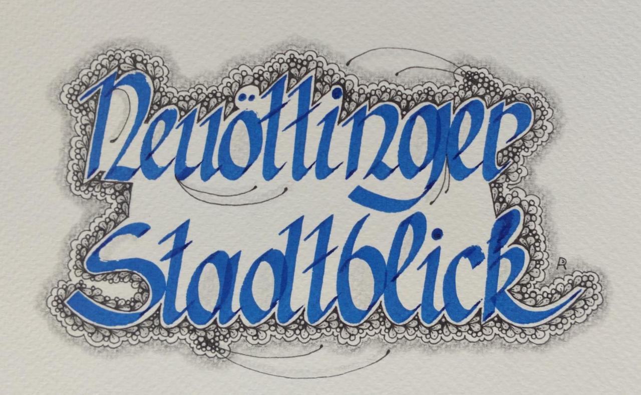 Neuottinger Stadtblick Exterior foto